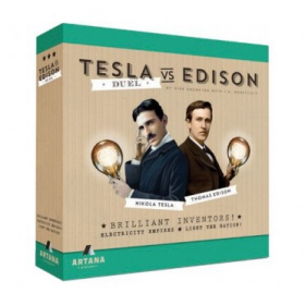couverture jeu de société Tesla vs. Edison : Duel