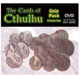 couverture jeu de société The Cards of Cthulhu: Coin Pack