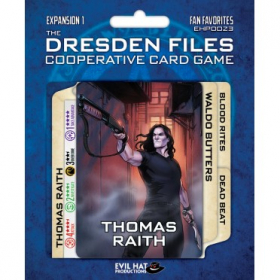 couverture jeu de société The Dresden Files Cooperative Card Game - Fan Favorites Expansion