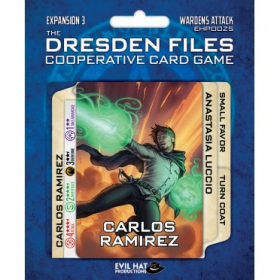 couverture jeu de société The Dresden Files Cooperative Card Game - Wardens Expansion