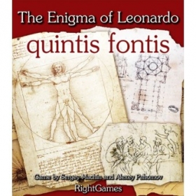 couverture jeu de société The Enigma of Leonardo - Quintis Fontis