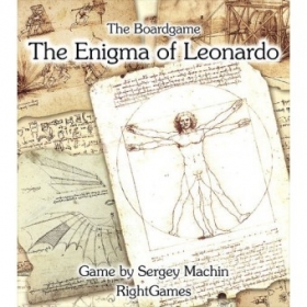 couverture jeu de société The Enigma of Leonardo