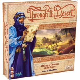 couverture jeu de société Through the Desert