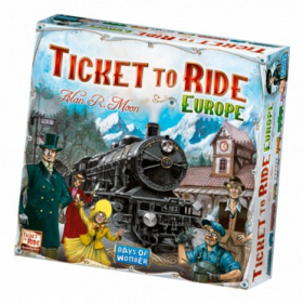 couverture jeu de société Ticket to Ride - Europe