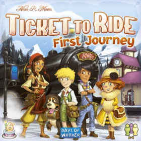 couverture jeu de société Ticket to Ride - First Journey : Europe
