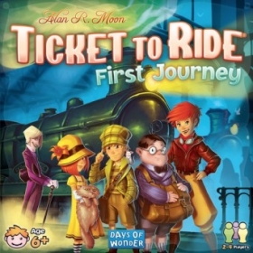 couverture jeu de société Ticket to Ride - First Journey