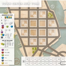 couverture jeu de société Town Center : Extension Paris et New York