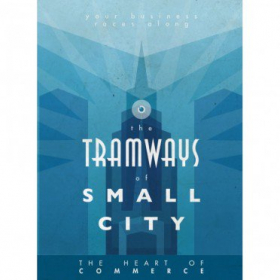 couverture jeu de société Tramways : The Heart of Commerce Blue Expansion