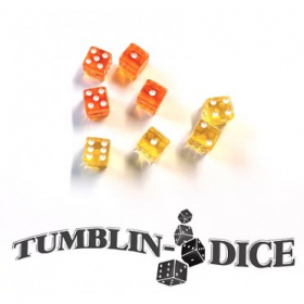 couverture jeux-de-societe Tumblin Dice Medium - Dés Jaune Orange