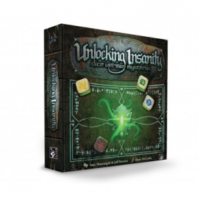 couverture jeu de société Unlocking Insanity: Dice Vermiis Mysteriis