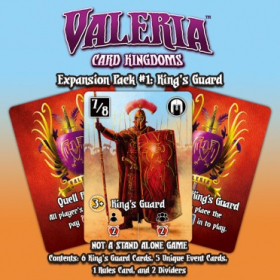 couverture jeu de société Valeria: Card Kingdoms - Expansion Pack 1 - King&#039;s Guard