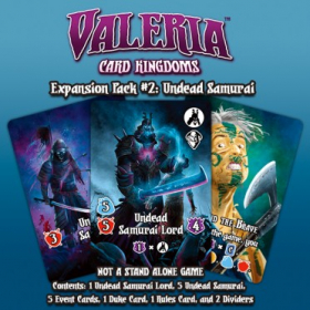 couverture jeu de société Valeria: Card Kingdoms - Expansion Pack 2 - Undead Samurai