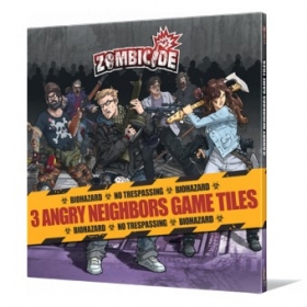 couverture jeu de société Zombicide : 3 Angry Neighbors Game Tiles