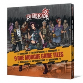 couverture jeux-de-societe Zombicide : 9 Rue Morgue Game Tiles