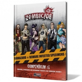 couverture jeux-de-societe Zombicide (Anglais) - Compendium 1