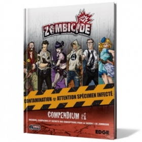 couverture jeu de société Zombicide Compendium 1