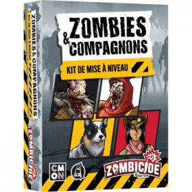 couverture jeu de société Zombicide : Zombies &amp; Companions Upgrade Kit