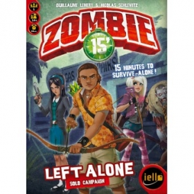couverture jeux-de-societe Zombie 15' : Left Alone - Solo Campaign (version anglaise)