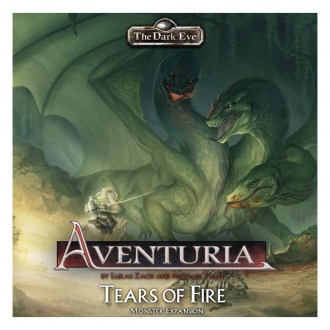 extrait jeux-de-societe Aventuria - Adventure Card Game - Tears of Fire Monster Expansion