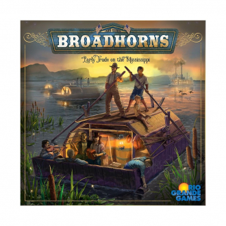 extrait jeux-de-societe Broadhorns: Early Trade on the Mississippi