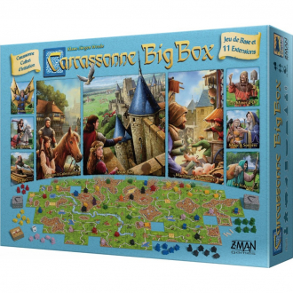 extrait jeux-de-societe Carcassonne Big Box 2017