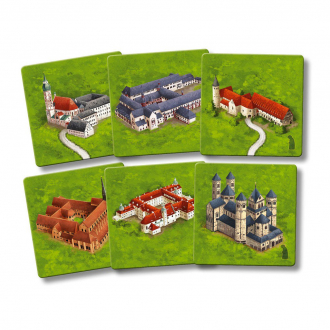 extrait jeux-de-societe Carcassonne : Die Klöster in Deutschland