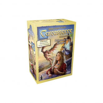 extrait jeux-de-societe Carcassonne : Extension 3 - Princesse et Dragon