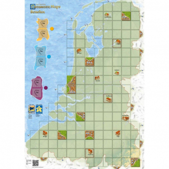 extrait jeux-de-societe Carcassonne : Map Benelux