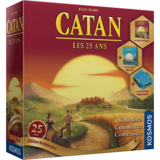 extrait jeux-de-societe Catan : Les 25 Ans Jubilee