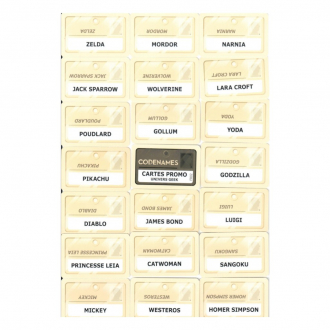 extrait jeux-de-societe Codenames : Goodies Univers Geek