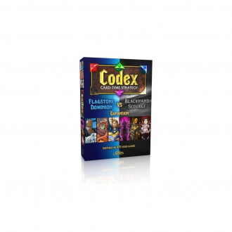 extrait jeux-de-societe Codex: Card-Time Strategy - Flagstone vs Blackhand Expansion