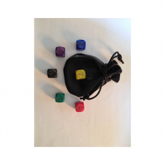 extrait jeux-de-societe Cyclades - Dés de Couleurs + Sac
