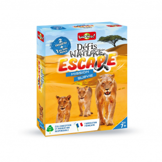 extrait jeux-de-societe Défis Nature Escape - Mission Survie