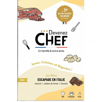 extrait jeux-de-societe Devenez Chef - Escapade en Italie ( Monde )