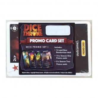 extrait jeux-de-societe Dice Throne - Promo Card Set