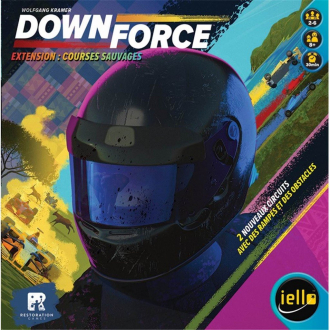 extrait jeux-de-societe Downforce : Extension Courses Sauvages