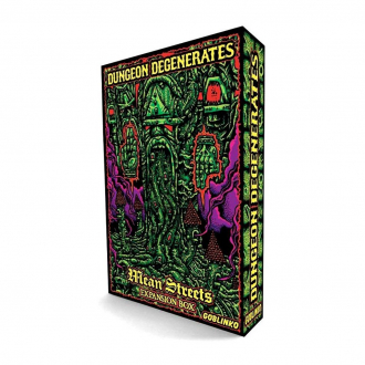 extrait jeux-de-societe Dungeon Degenerates - Mean Streets Expansion