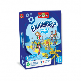 extrait jeux-de-societe Enigmes - Villes Et Pays