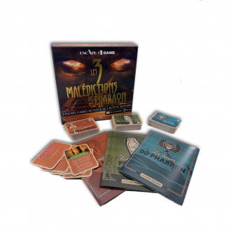 extrait jeux-de-societe Escape Game : Les 3 Malédictions du Pharaon
