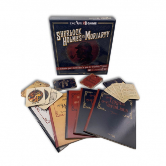 extrait jeux-de-societe Escape game : Sherlock Holmes vs Moriarty