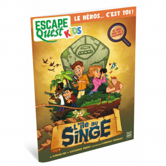 extrait jeux-de-societe Escape Quest Kids - L'Île au Singe