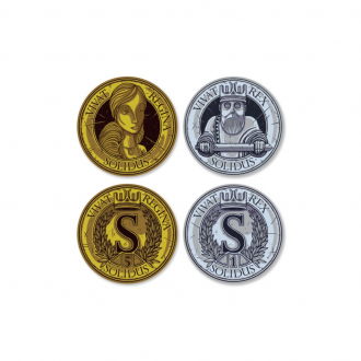 extrait jeux-de-societe Feudum - Custom Metal Coins