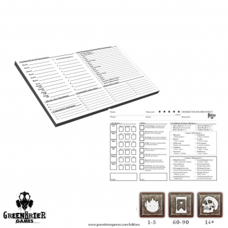 extrait jeux-de-societe Folklore - Character Record Pads