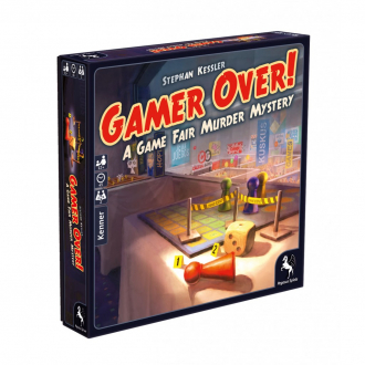 extrait jeux-de-societe Gamer Over! A Game Fair Murder Mystery