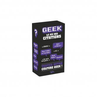 extrait jeux-de-societe Geek : Le Jeu des Citations (2eme Edition)