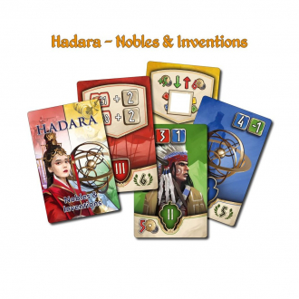 extrait jeux-de-societe Hadara : Nobles and Inventions