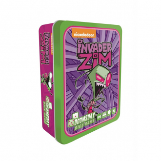 extrait jeux-de-societe Invader Zim : Doomsday Dice Game