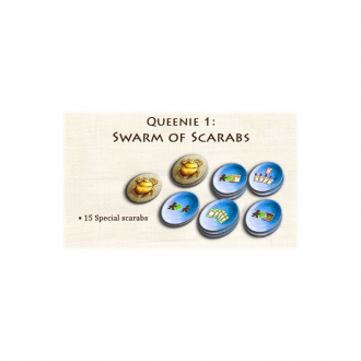 extrait jeux-de-societe Luxor Queenie 1 - Swarm of Scarabs