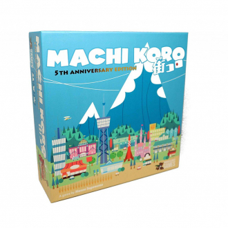 extrait jeux-de-societe Machi Koro - 5th Anniversary Edition
