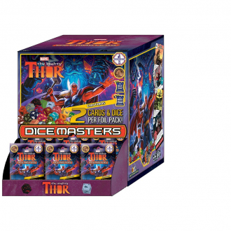 extrait jeux-de-societe Marvel Dice Masters - The Mighty Thor : 90 Booster Packs
